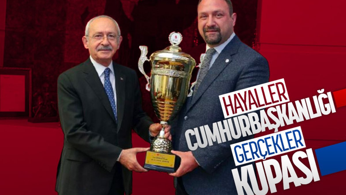 Kemal Kılıçdaroğlu'na Cumhurbaşkanlığı Kupası takdim edildi