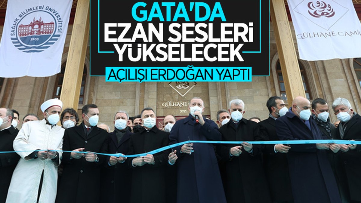 Cumhurbaşkanı Erdoğan'ın Gülhane Camii açılışı konuşması