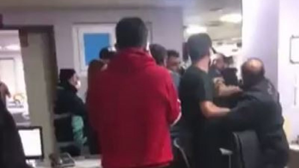 Gaziantep’te ambulans gecikti diye güvenlik görevlilerini darbettiler