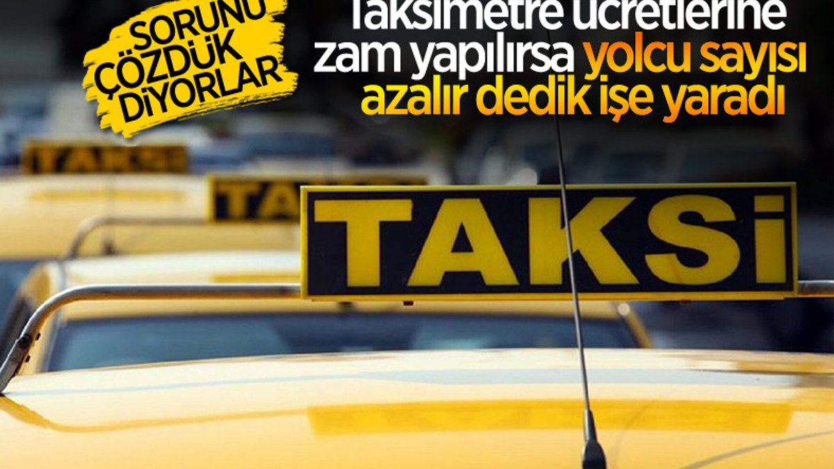 İstanbul Taksiciler Esnaf Odası Başkanı Aksu, taksimetre ücretlerine zammı savundu