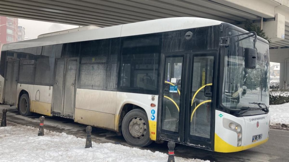 Konya'da aracın çarptığı adam, otobüsle hastaneye giderken öldü