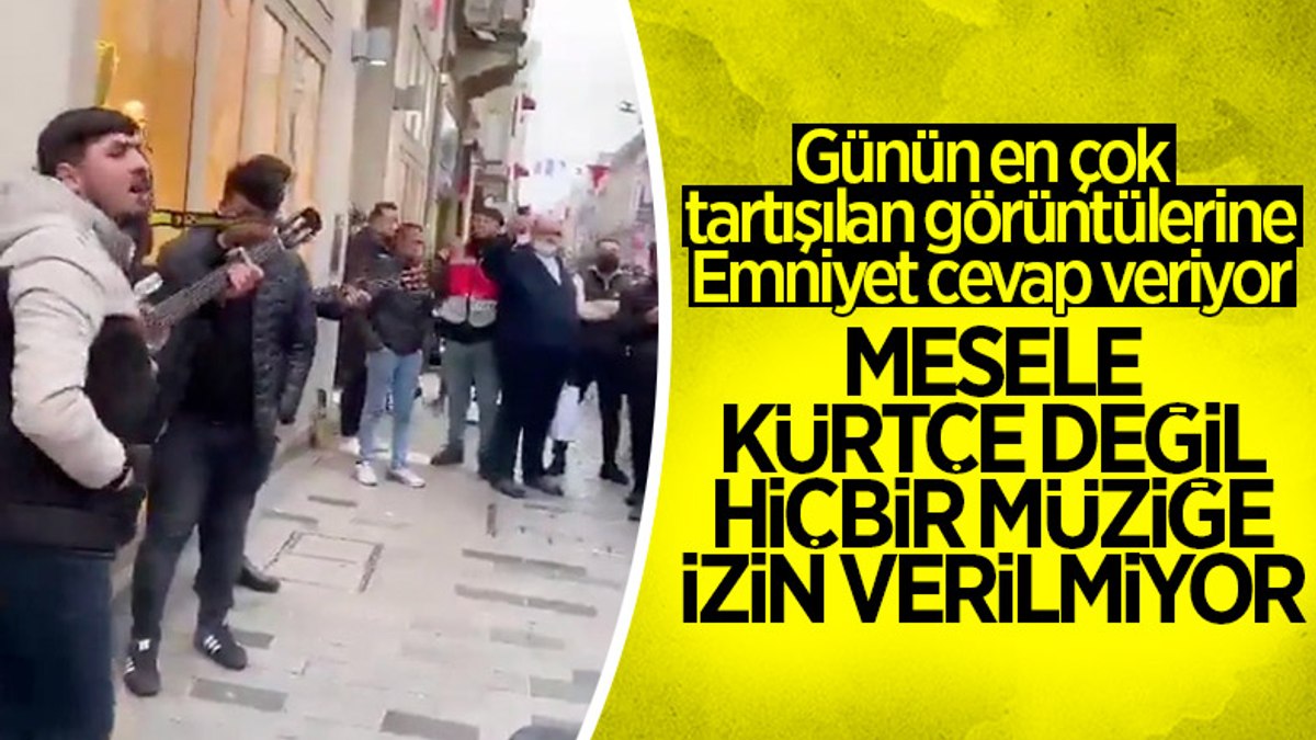 İstanbul Emniyet Müdürlüğünden Kürtçe şarkı açıklaması