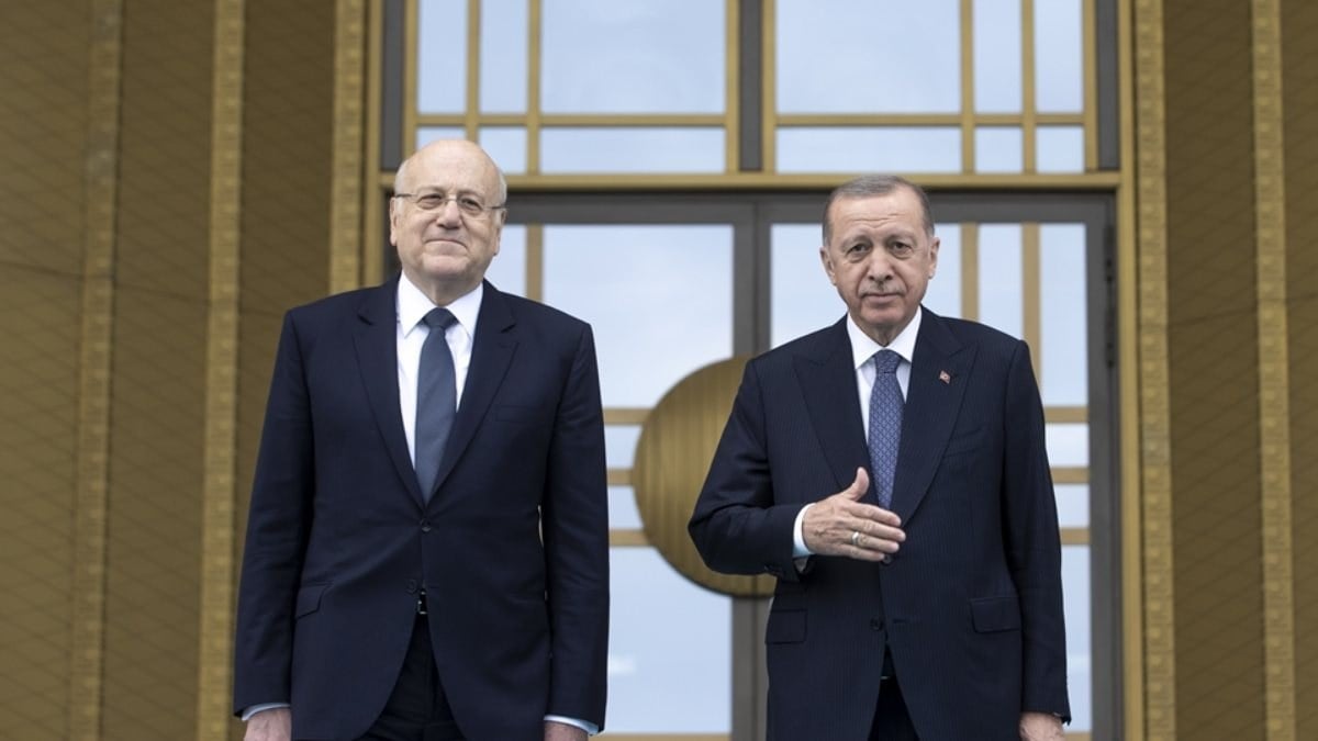 Cumhurbaşkanı Erdoğan, Lübnan Başbakanı Mikati'yi ağırladı