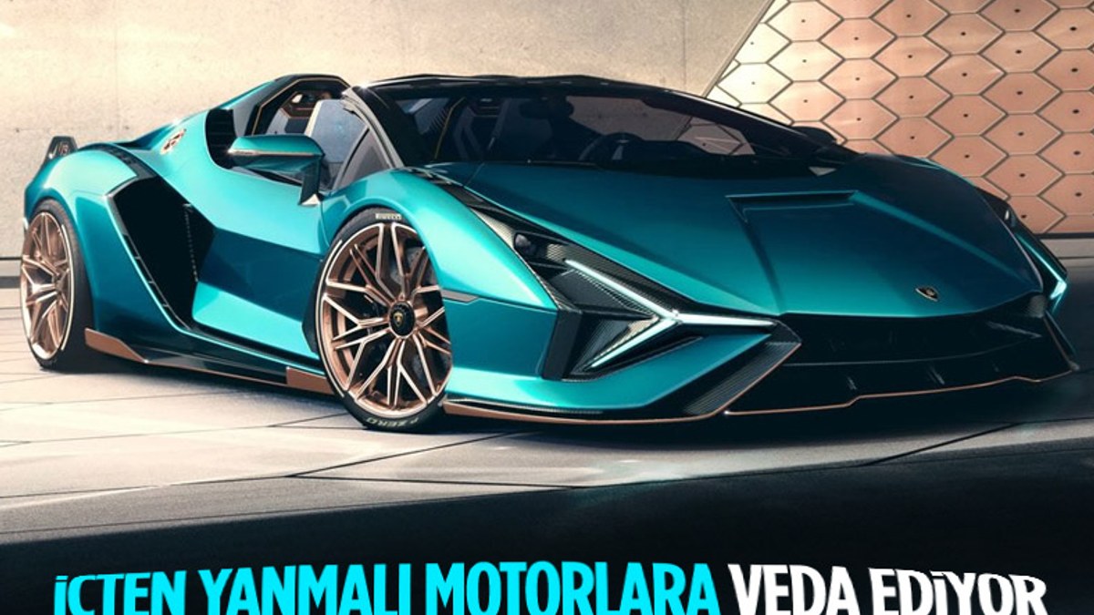 Lamborghini, içten yanmalı motorlara veda ediyor