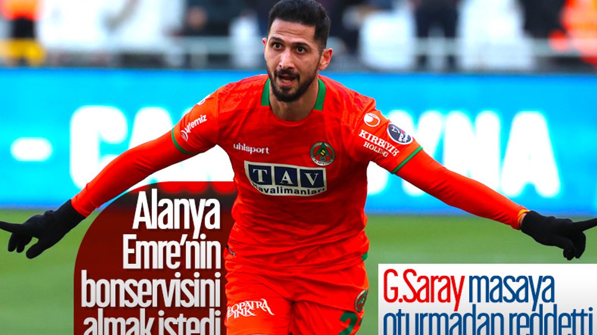 Galatasaray Alanya'nın Emre Akbaba teklifini reddetti