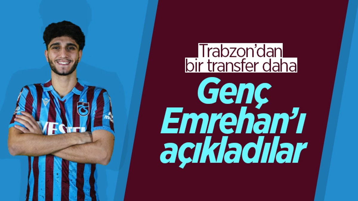 Trabzonspor Emrehan Gedikli'yi açıkladı