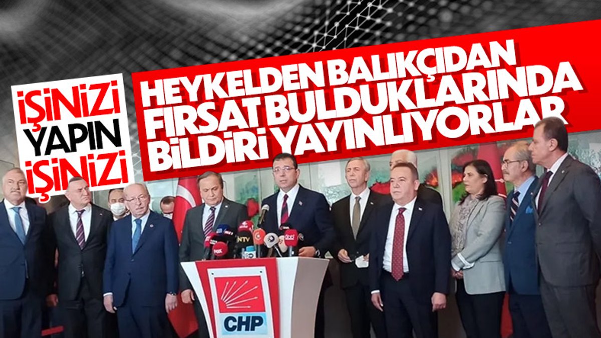 CHP'li 11 büyükşehir belediyesinden yeni bildiri