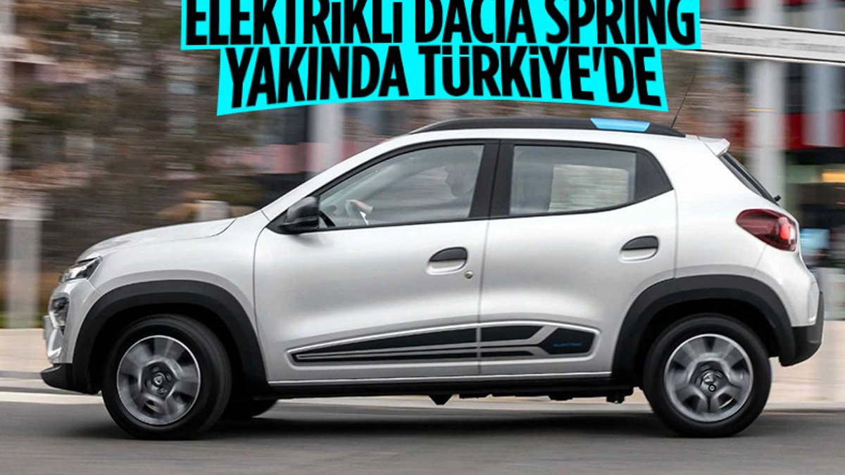 Elektrikli Dacia Spring Türkiye'ye geliyor