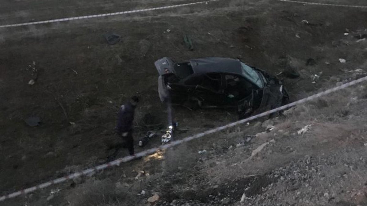 Elazığ’da feci kaza: 2 ölü, 2 yaralı