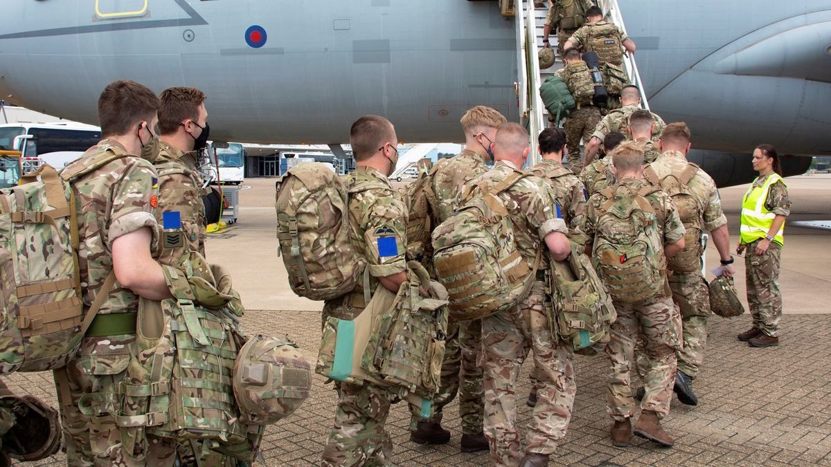 İngiltere: Ukrayna'ya 600 asker göndereceğimiz haberleri doğru değil