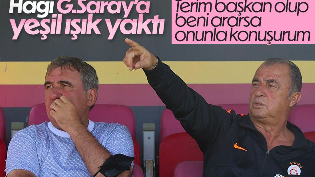 Hagi'den Galatasaray açıklaması
