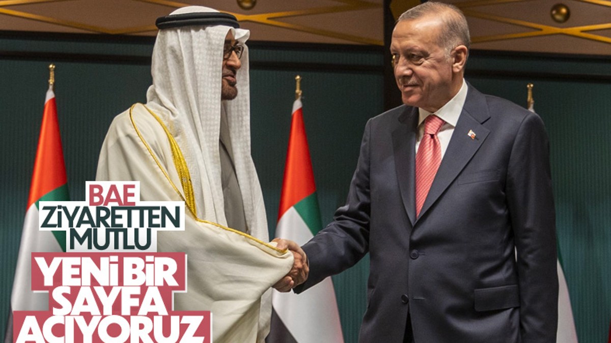 BAE: Cumhurbaşkanı Erdoğan'ın ziyareti, yeni olumlu bir sayfa açacak
