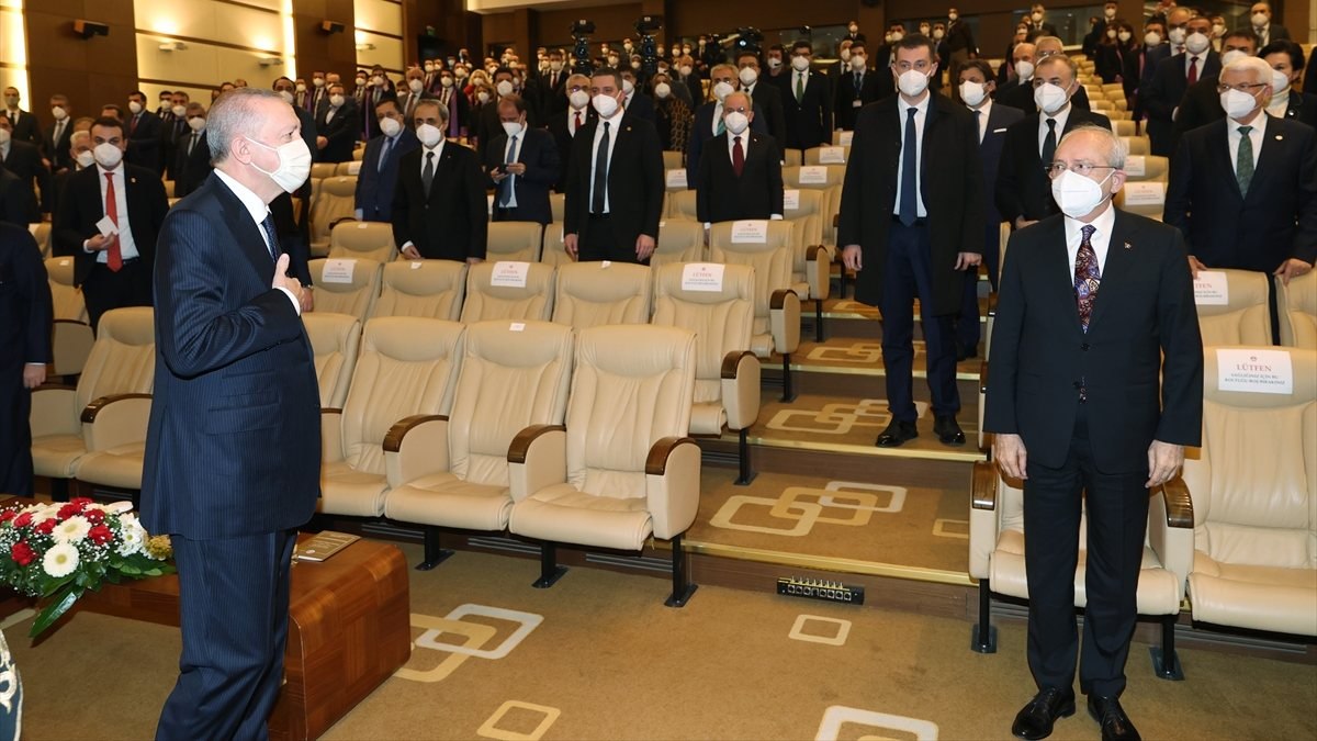 Cumhurbaşkanı Erdoğan, Kenan Yaşar'ın yemin törenine katıldı