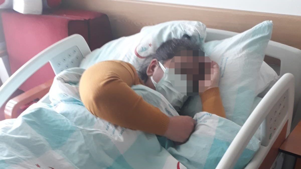 Kahramanmaraş'ta koca şiddetinden hastanede yatan kadının yardım çığlığı