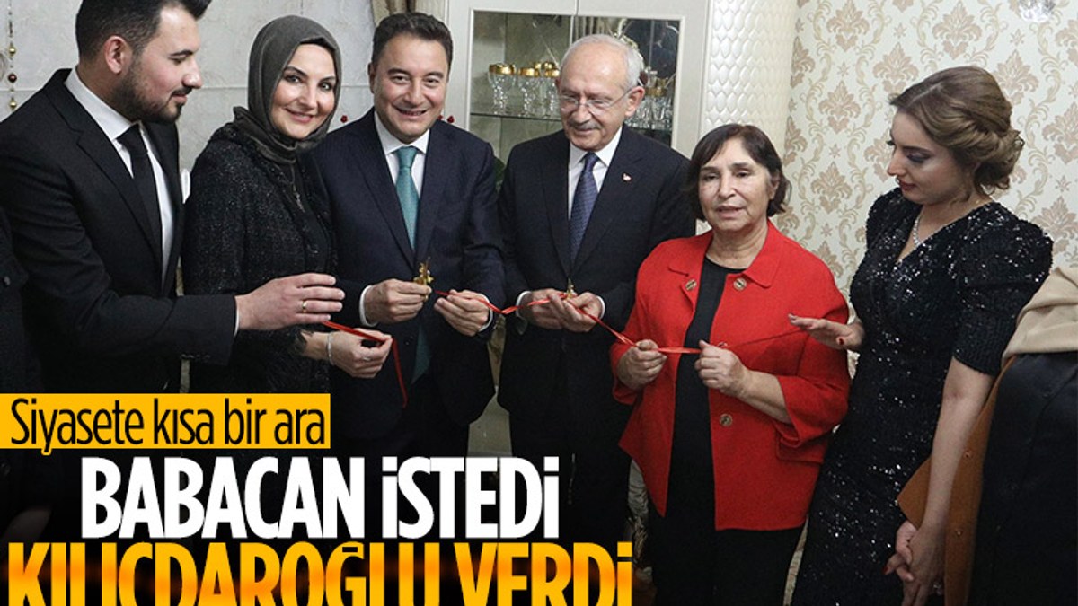Kemal Kılıçdaroğlu ve Ali Babacan söz kesti