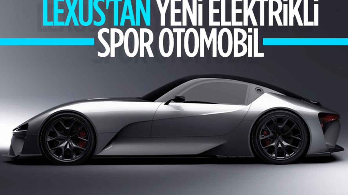 Lexus yeni elektrikli spor otomobilini paylaştı