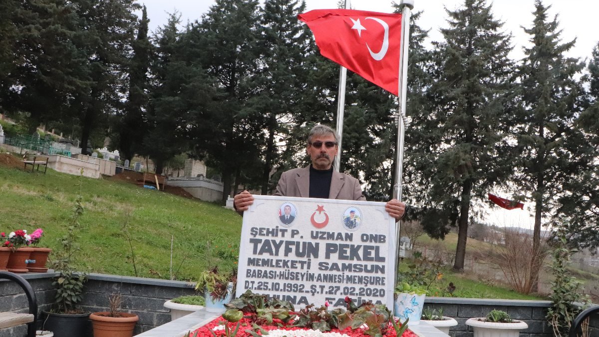 Şehit Tayfun Pekel’in babası: Oğlumla gurur duyuyorum