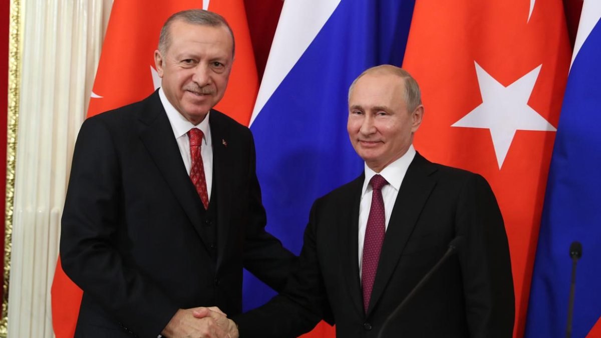 Cumhurbaşkanı Erdoğan, Putin'le görüştü