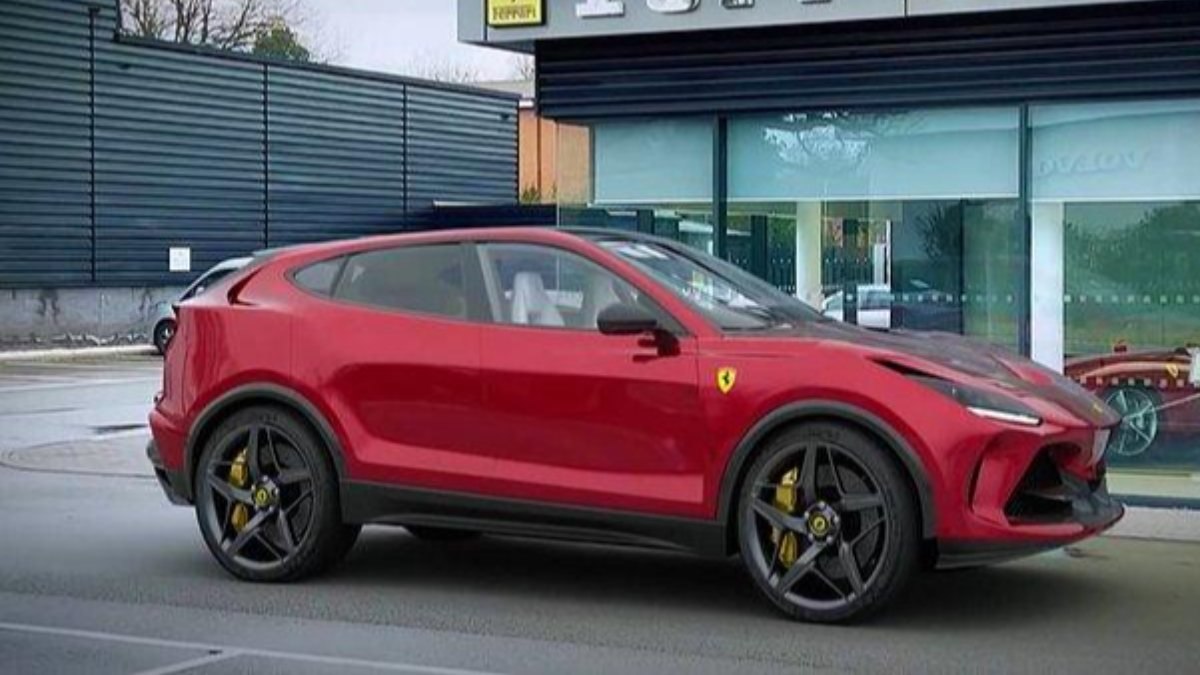 Ferrari'nin ilk SUV modeli sızdırıldı