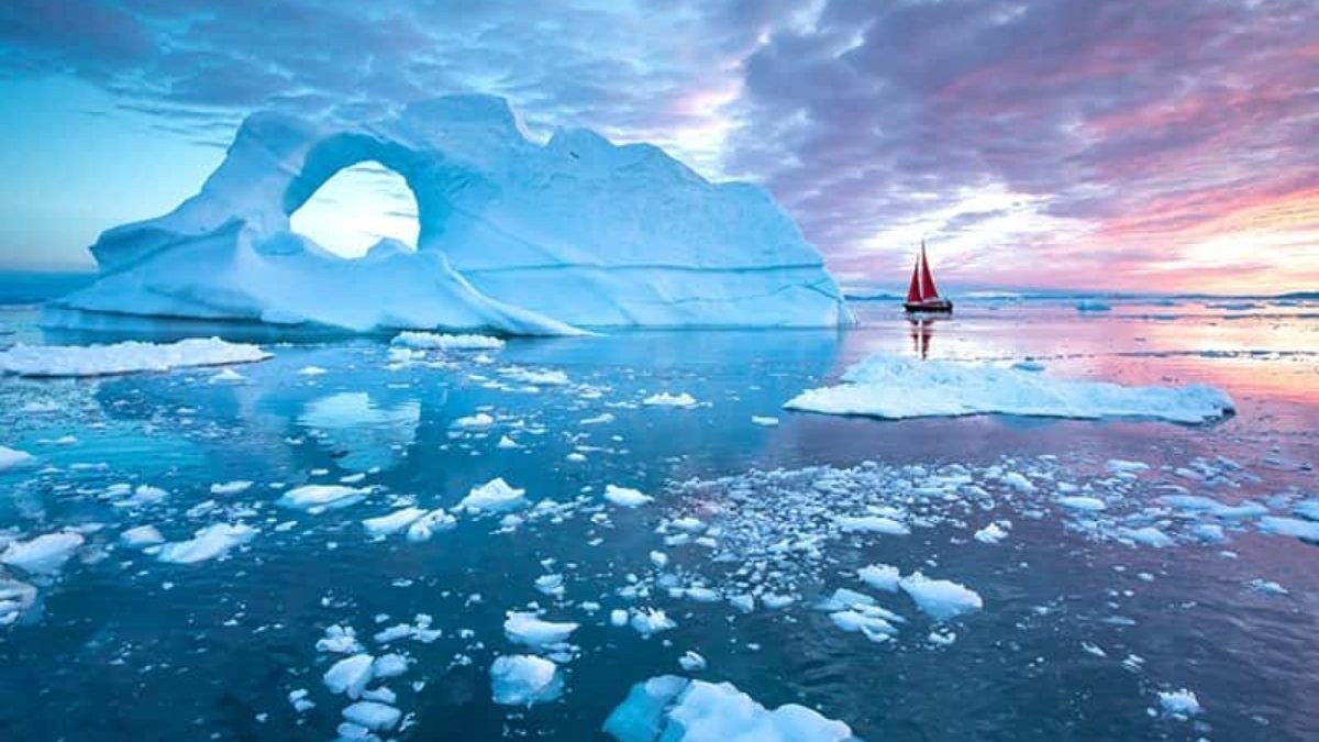 Grönland’ın eriyen buzulları, deniz seviyesini yükseltiyor
