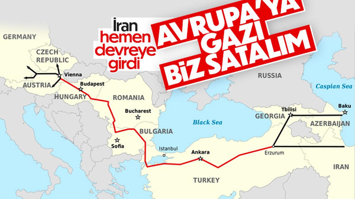 İran: Avrupa'ya doğalgaz ihraç etmek için yeterli kapasitemiz var