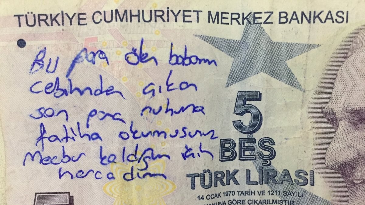 Adana'da baba yadigarı paranın sahibi aranıyor