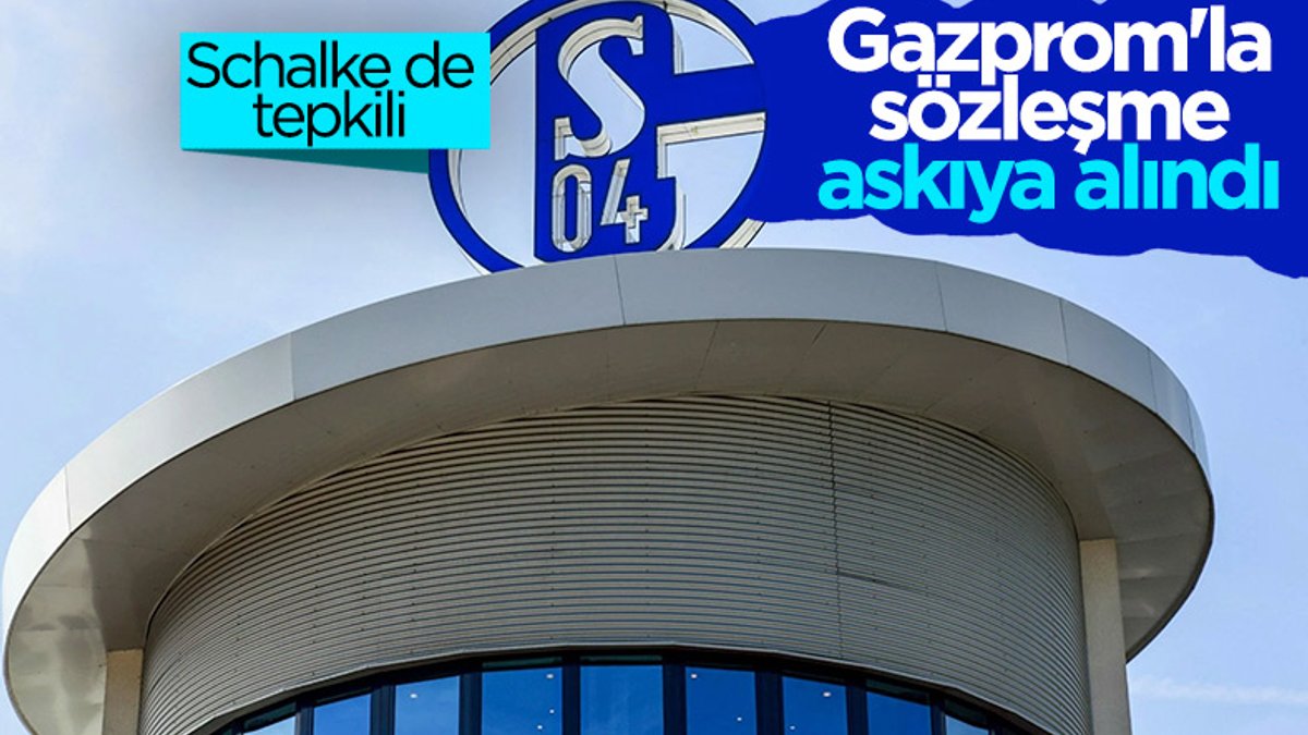 Schalke 04, Gazprom ile anlaşmasını askıya aldı