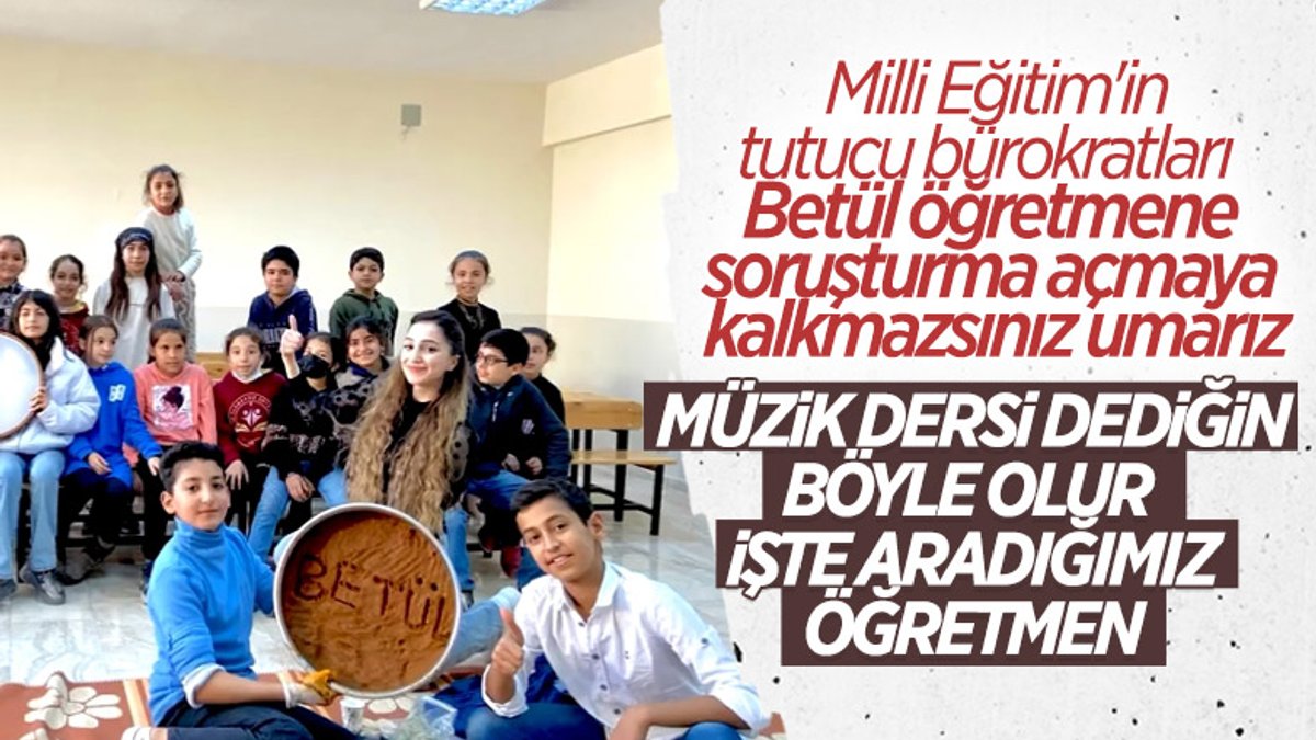 Şanlıurfa'da bir müzik öğretmeni, öğrencilerle sıra gecesi düzenledi