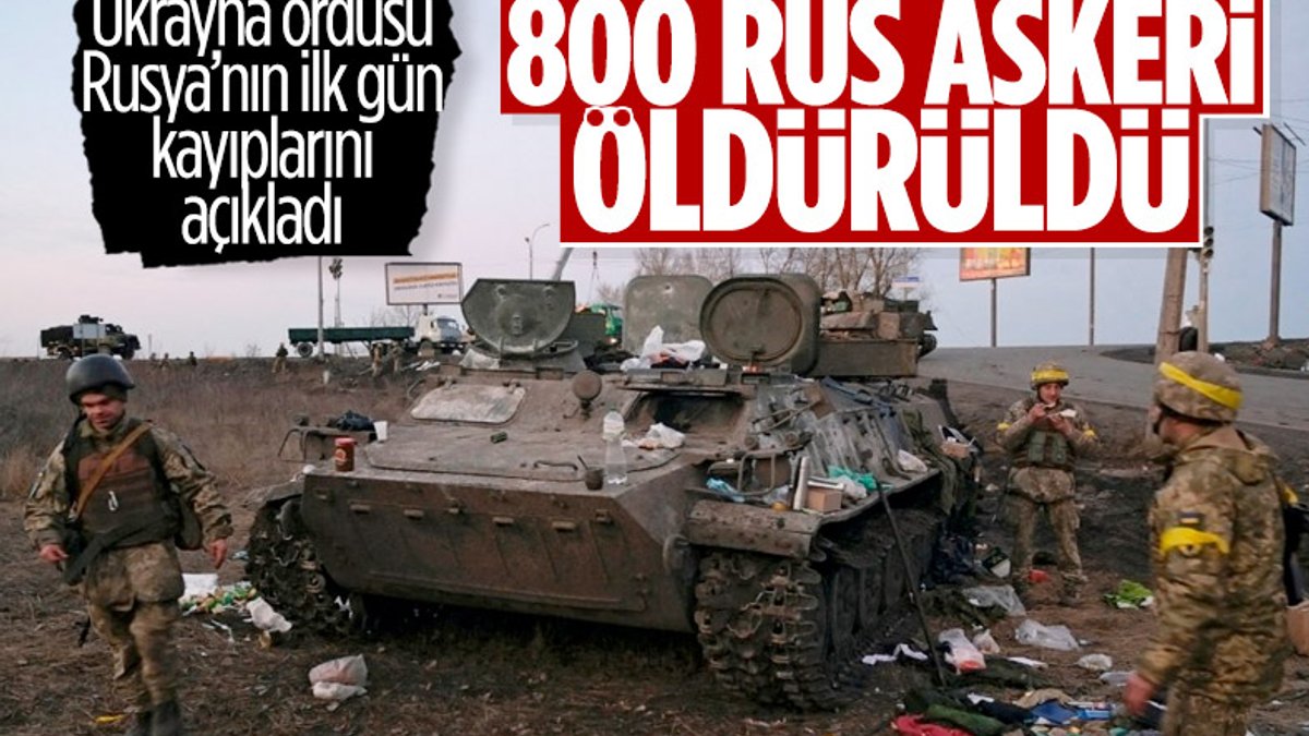 Ukrayna: Rusya 30'dan fazla tank, 130 zırhlı araç, 7 uçak kaybetti