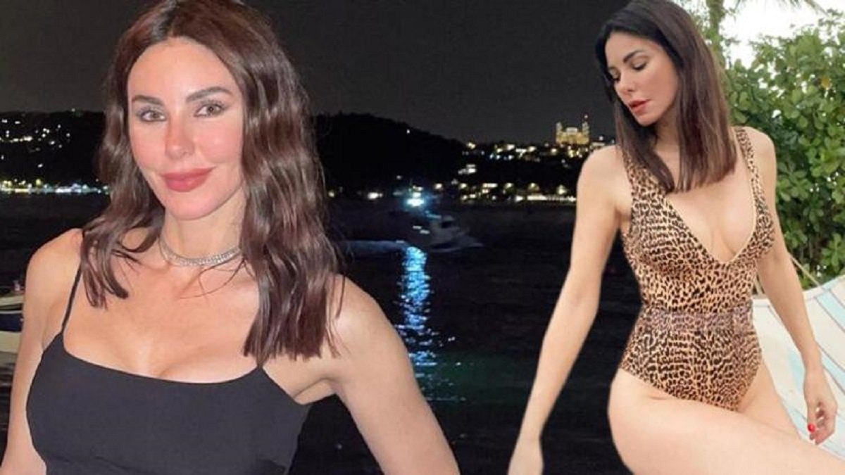 Kaçmaya çalıştı ama nafile!  Defne Samyeli kendisinden 9 yaş küçük sevgilisiyle fena yakalandı