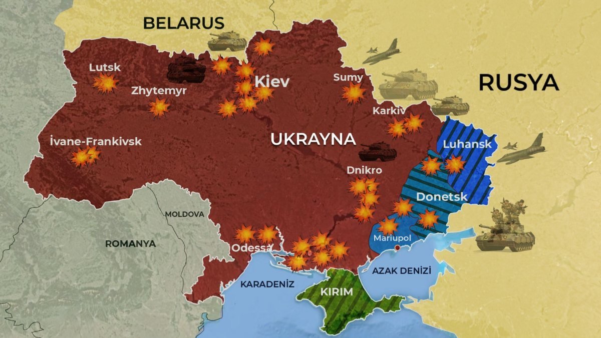 Çeçenlerden Ukrayna'ya destek mesajı