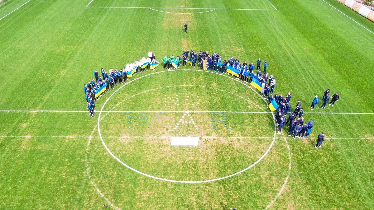 Antalya'da kamp yapan Ukraynalı futbolcular, 