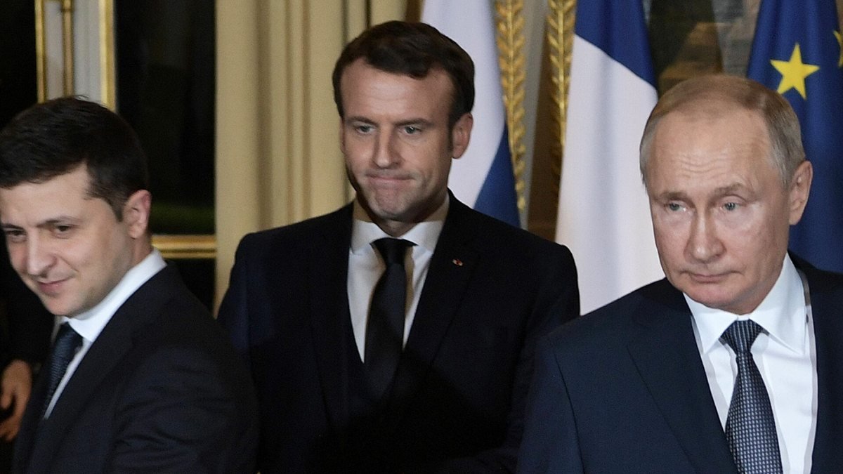 Macron'dan, telefonda görüştüğü Putin'e ateşkes çağrısı