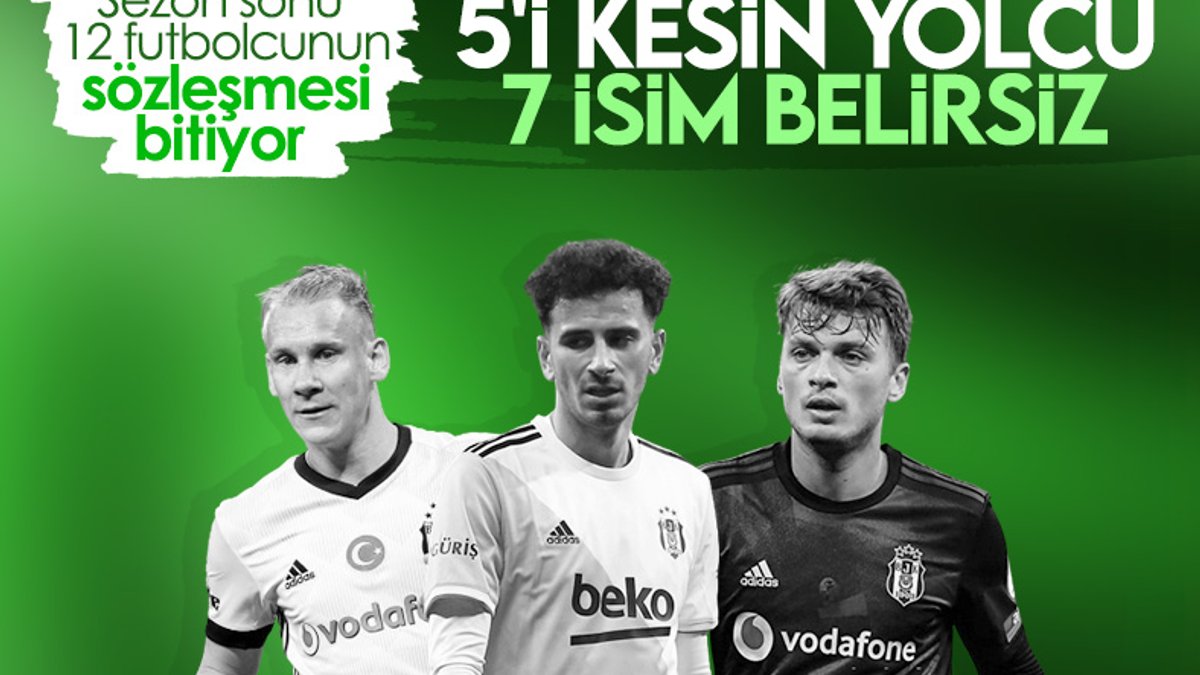 Beşiktaş'ta 5 isme yol göründü: Hedef, 20 milyon euroluk takım bütçesi