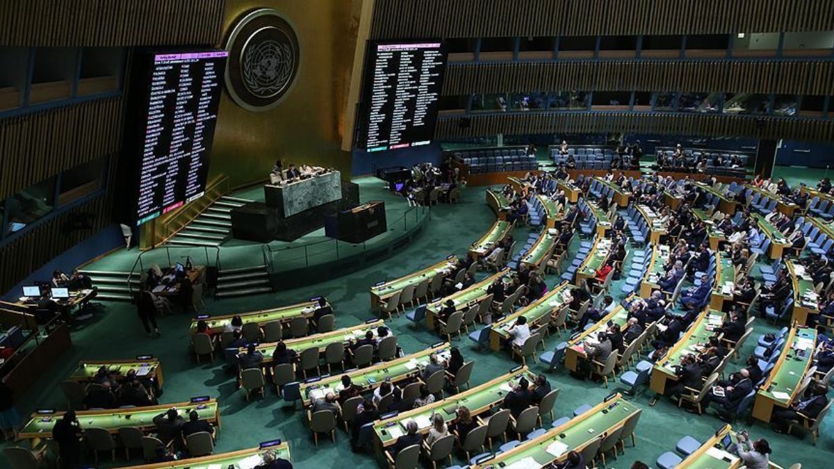BM Genel Kurulu'nda Rusya'yı kınayan tasarı kabul edildi