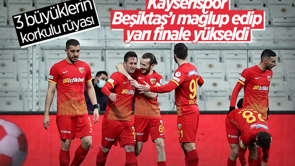 Beşiktaş Türkiye Kupası'ndan elendi
