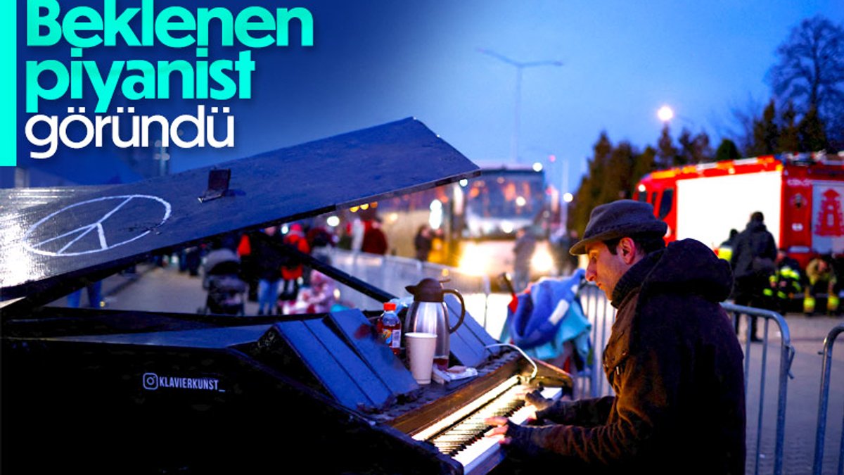 Gezi Parkı piyanisti Davide Martello Ukrayna sınırında