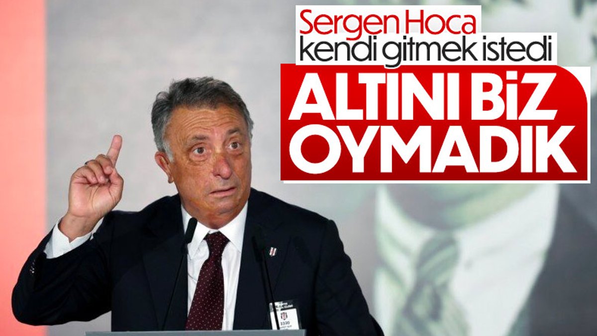 Ahmet Nur Çebi: Sergen Yalçın'ın altını oymadım