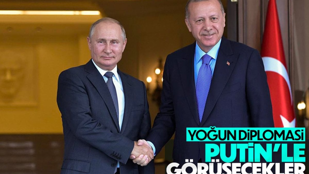 Cumhurbaşkanı Erdoğan, yarın Vladimir Putin'le görüşecek