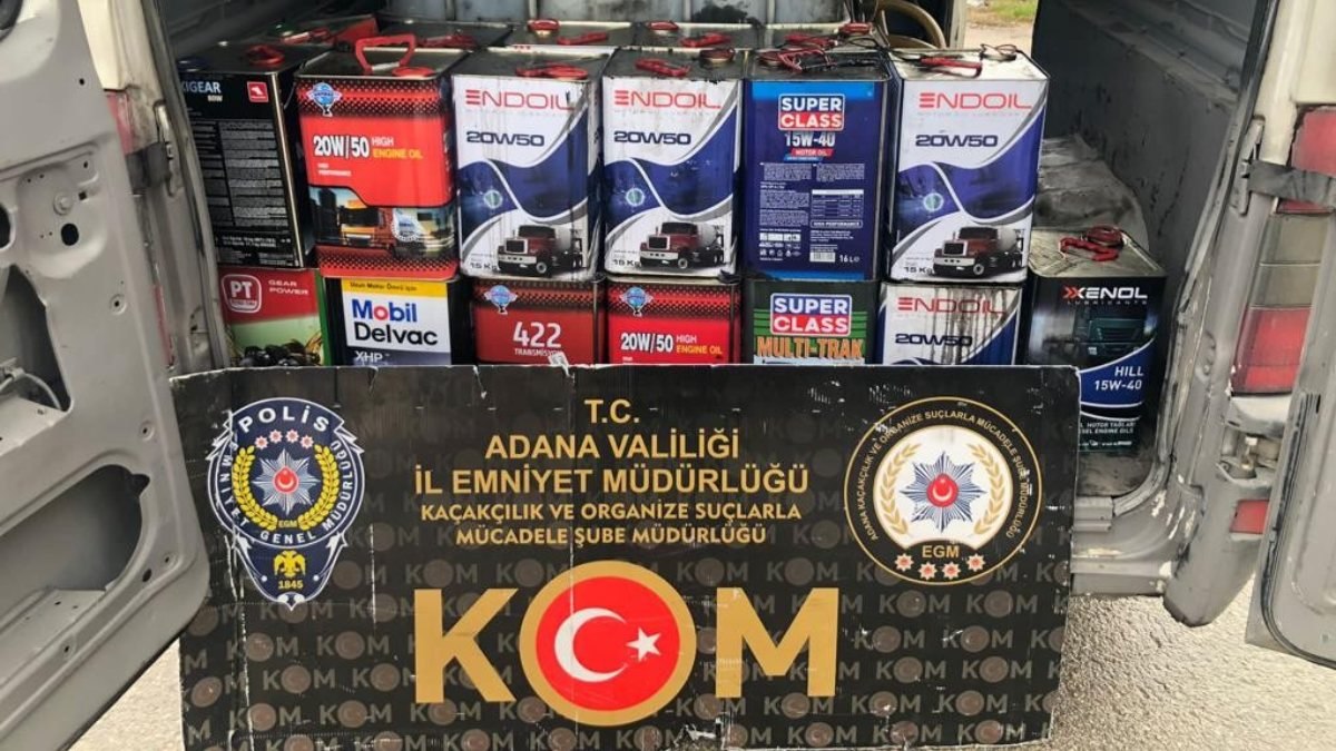 Adana'da 3 bin 700 litre kaçak akaryakıt ele geçirildi