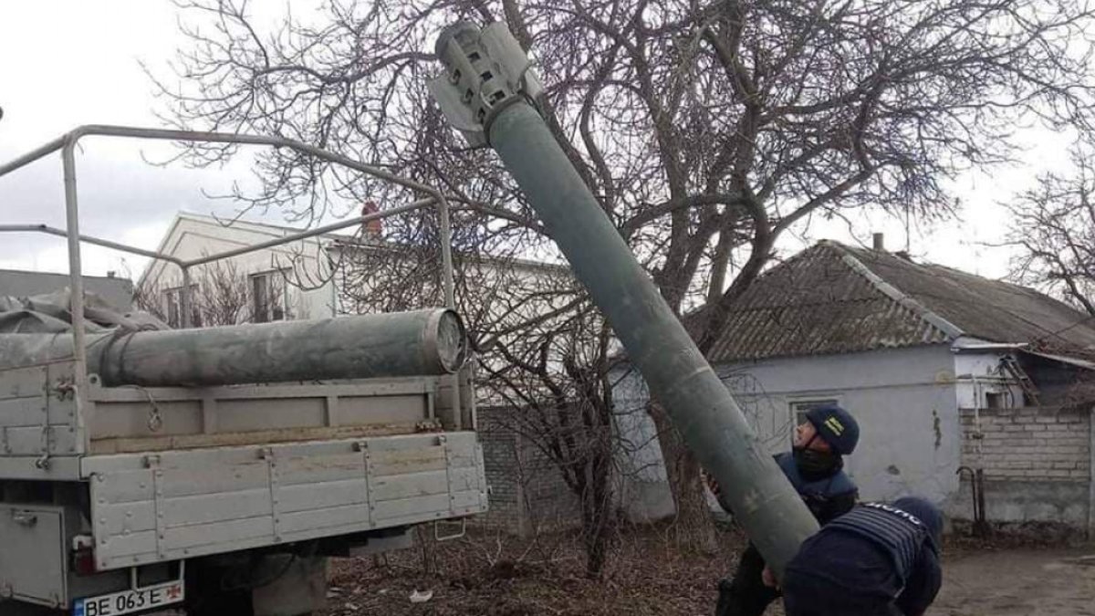 Rus güçleri yerleşim alanına roketle saldırdı