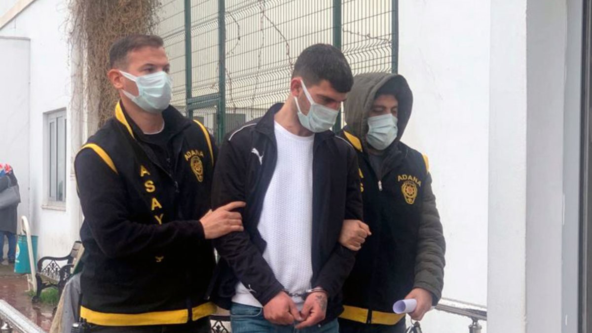 Adana'da altın kolyeyi gasbeden şahıs tutuklandı