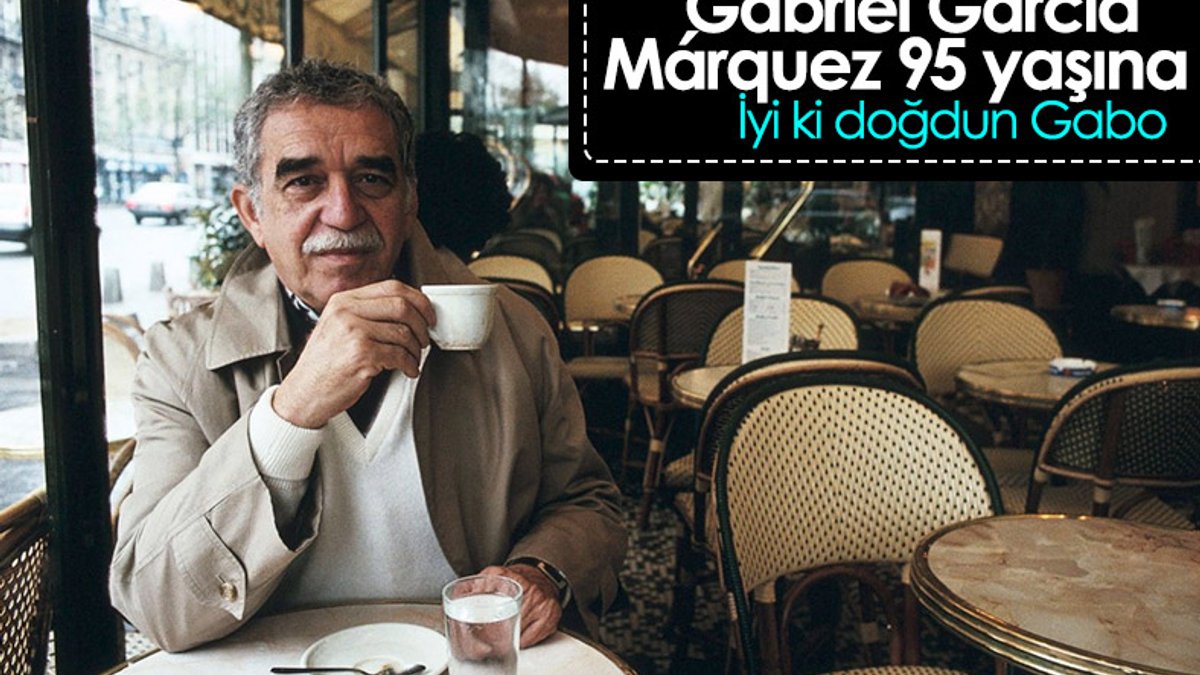 Büyülü gerçekçiliğin temsilcisi sayılan Gabriel García Márquez'in doğum günü