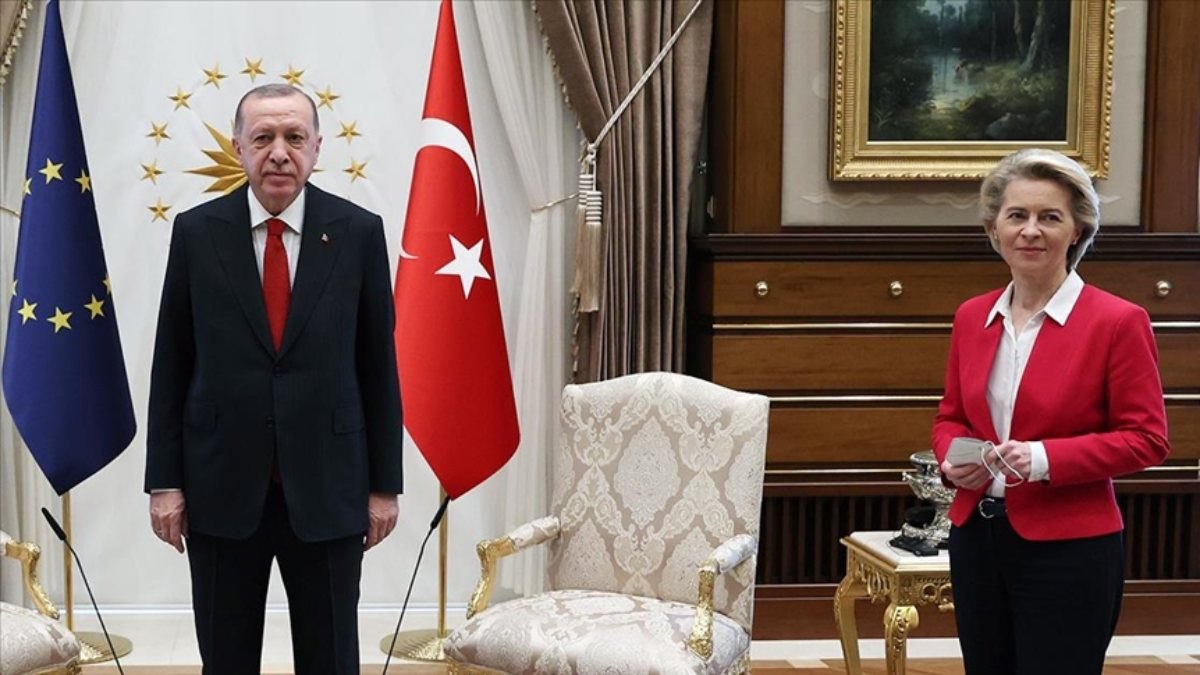 Cumhurbaşkanı Erdoğan, Ursula von der Leyen ile görüştü