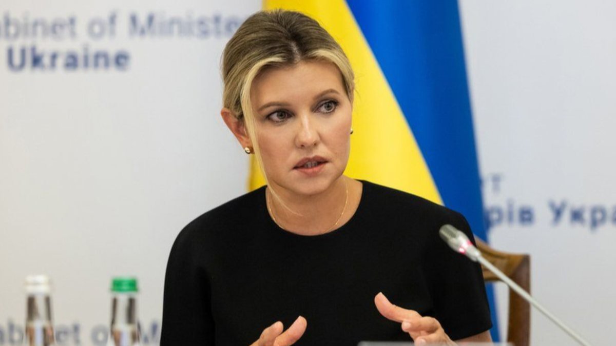 Ukrayna First Lady'si Olena Zelenska'dan Rusya'ya tepki
