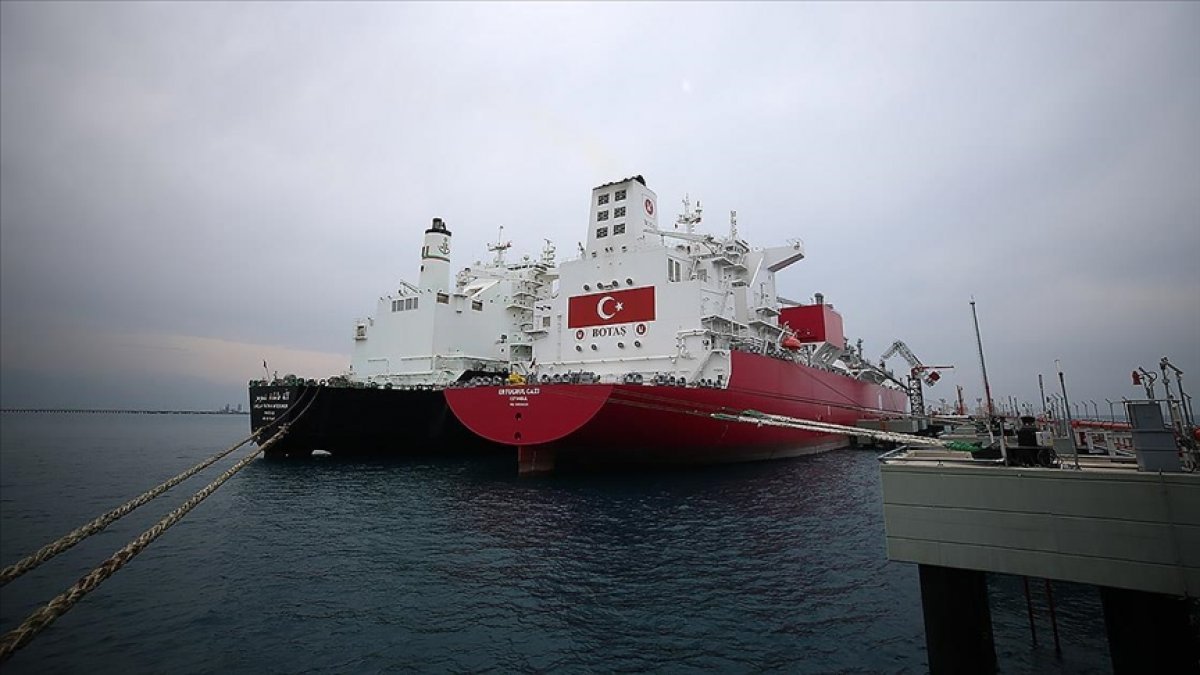 Türkiye'ye mart ayı içinde ulaşacak 8 LNG kargosu yolda