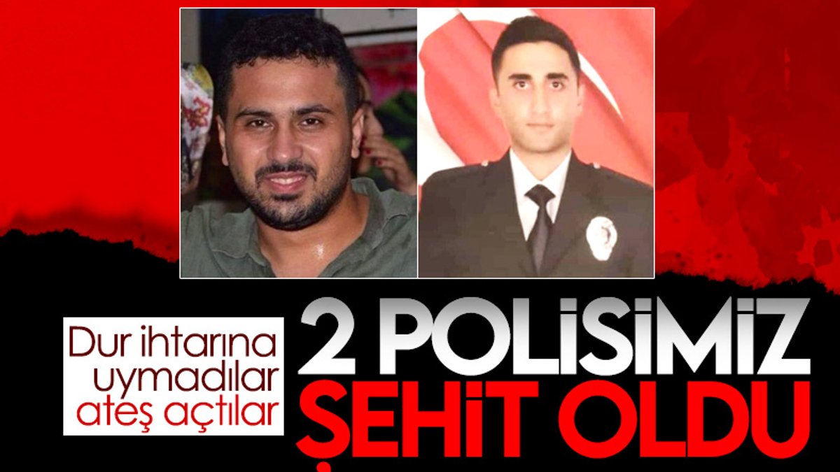 Şanlıurfa'da polisin 'dur' ihtarı yaptığı şüpheliler ateş açtı: 2 şehit