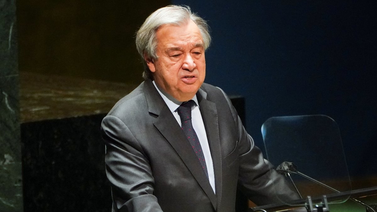 Antonio Guterres, Antalya Diplomasi Forumu'na video mesaj gönderdi