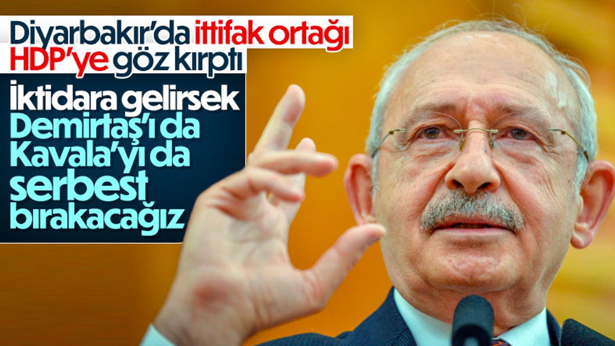 Kemal Kılıçdaroğlu: İktidara gelirsek Demirtaş ile Kavala serbest kalacak