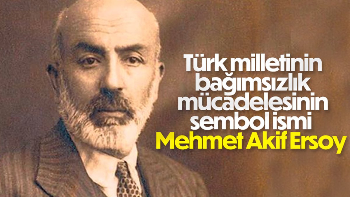 İstiklal Marşı'nın kabulünün 101'inci yılında Mehmet Akif Ersoy